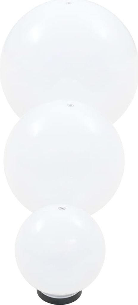 vidaXL LED-Gartenleuchten-Set 3-tlg. Kugelförmig 20/30/40 Produktbild 