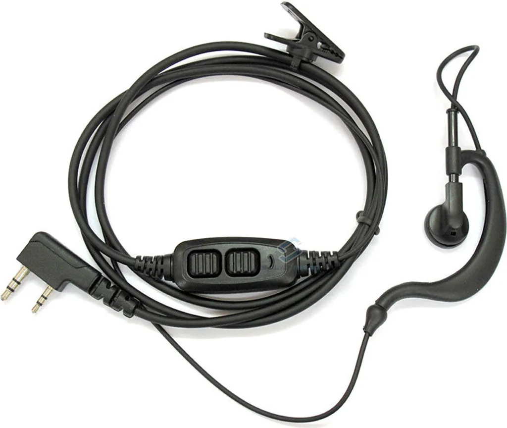 Oreillette Talkie-Walkie pour Baofeng UV-82 à Double Gâchette PTT