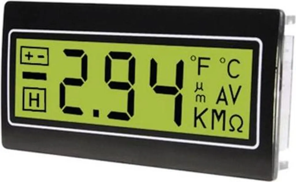 Afficheur numérique de tableau DPM961-TG pour mesure de tension précise
