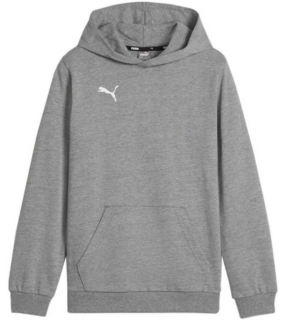 Puma - "Team Goal Casuals" Kapuzenpullover für Kinder PP4643 (140) (Grau/Silber)