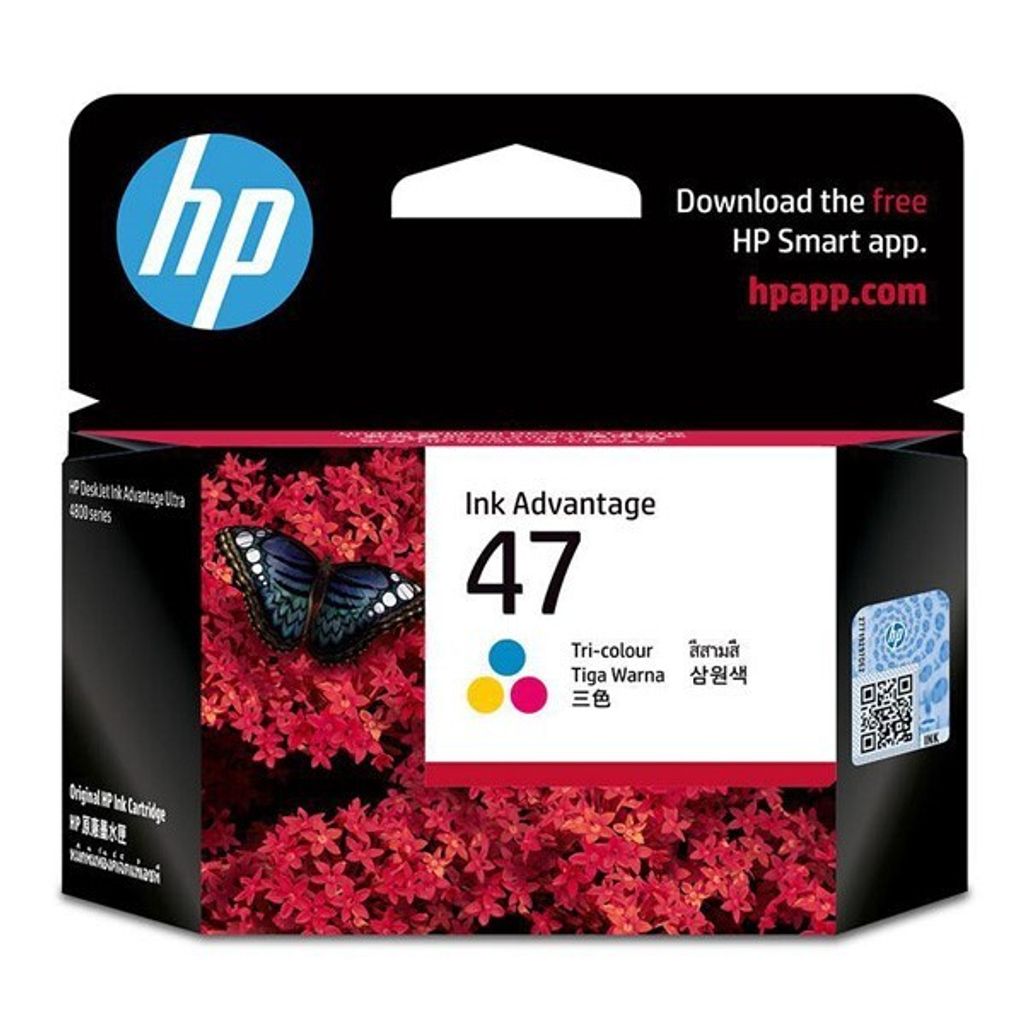 HP 47 inkoustová kazeta tříbarevná, 6ZD61AE Produktbild 