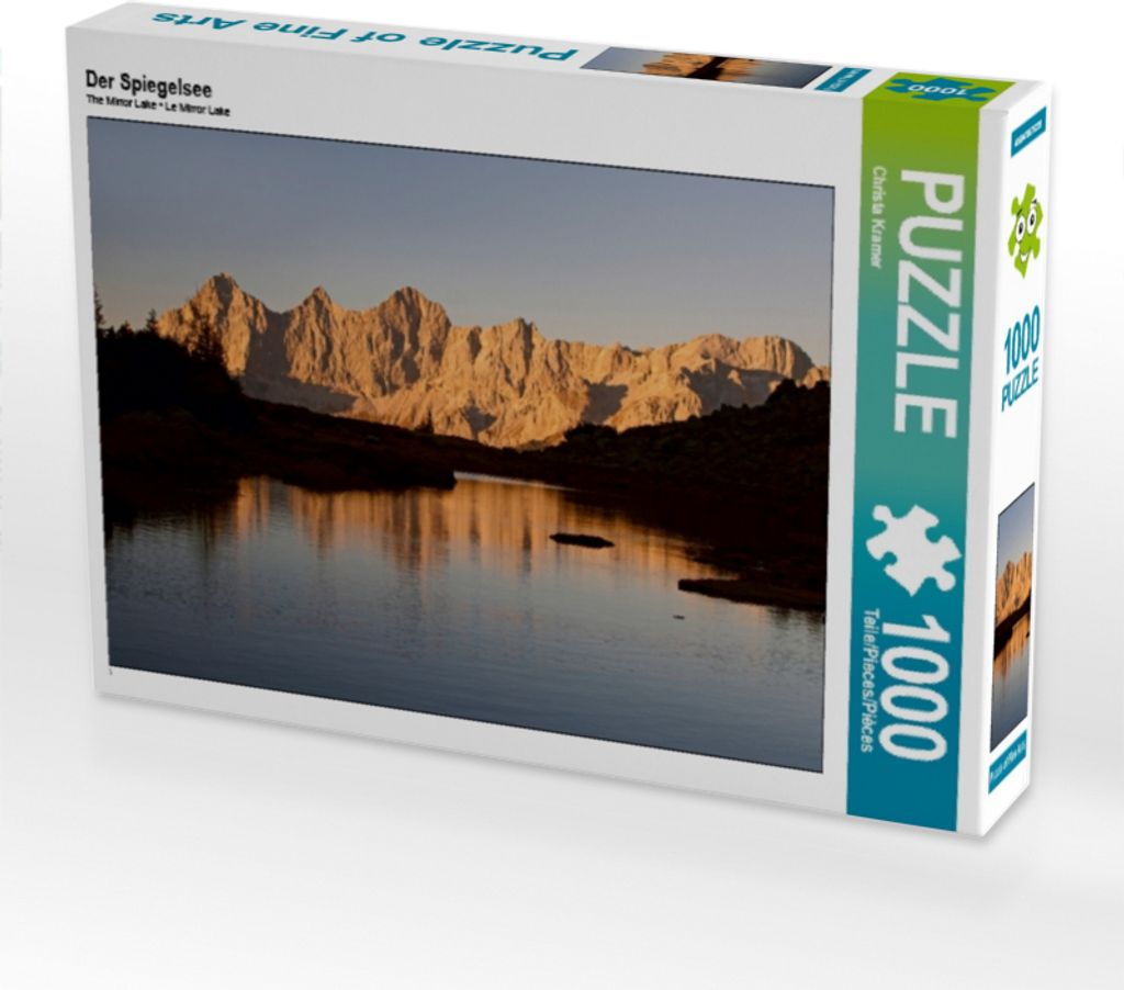Calvendo Der Spiegelsee 1000 Teile Puzzle quer 640x480mm, Kramer Christa; 7442548