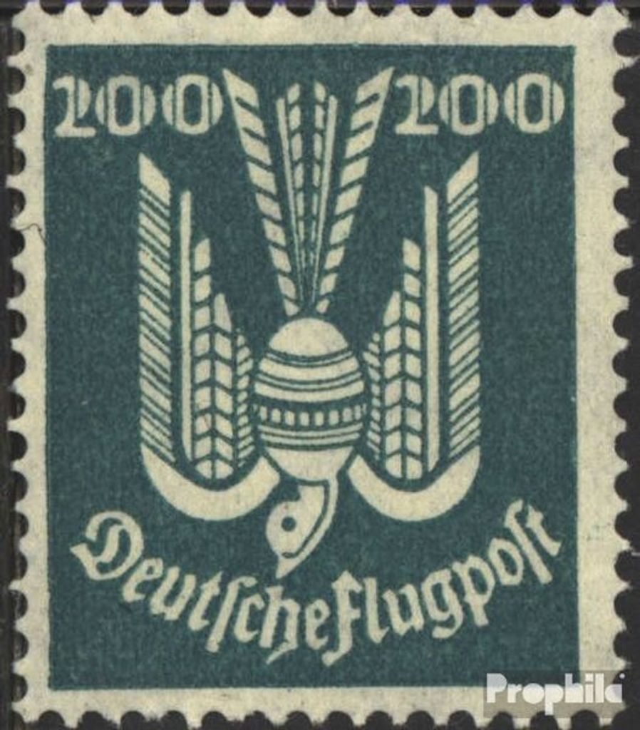 Briefmarken Deutsches Reich 1924 Mi 349X postfrisch Flugpost