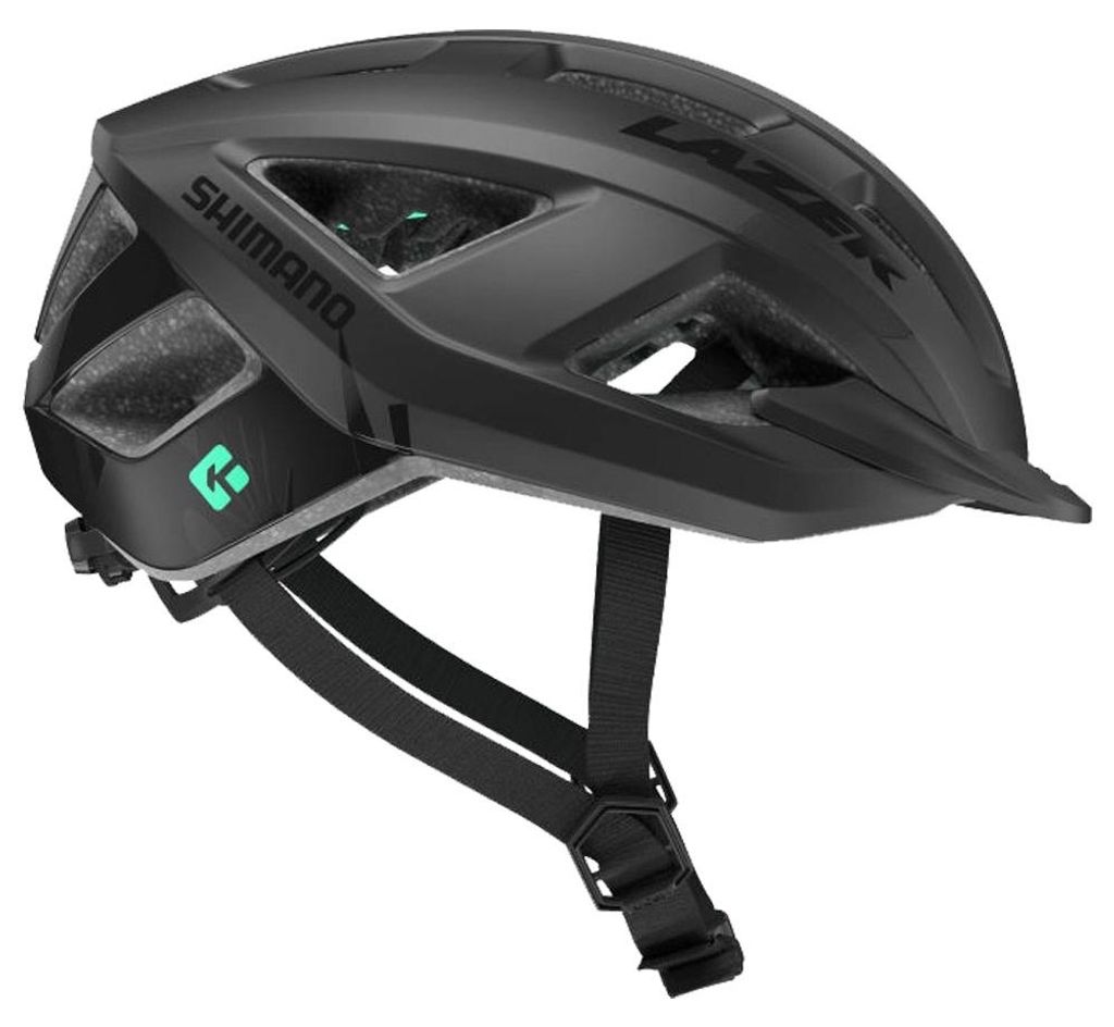 LAZER Fahrradhelm Cerro KinetiCore, Matte Black Shimano Edition