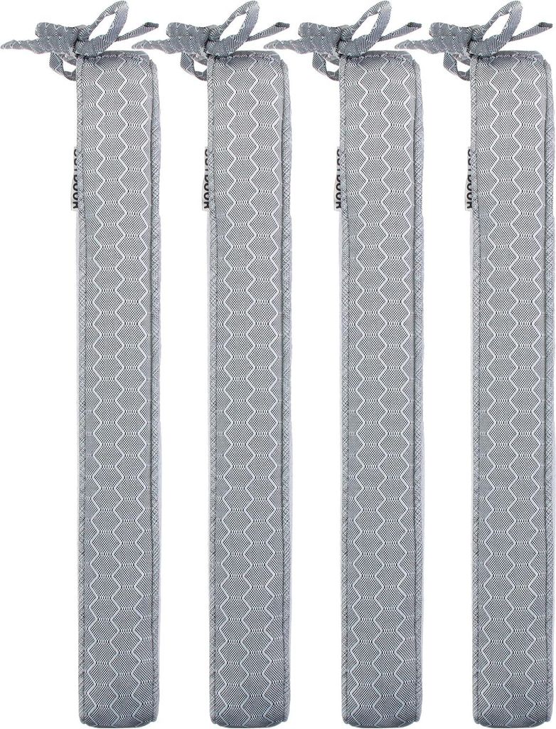 Sitzkissen, dekoratives Kissen, Stuhlkissen, Zierkissen, Gartenkissen, 9-teiliges Steppdesign, in verschiedenen Motiven, 4 pro Packung