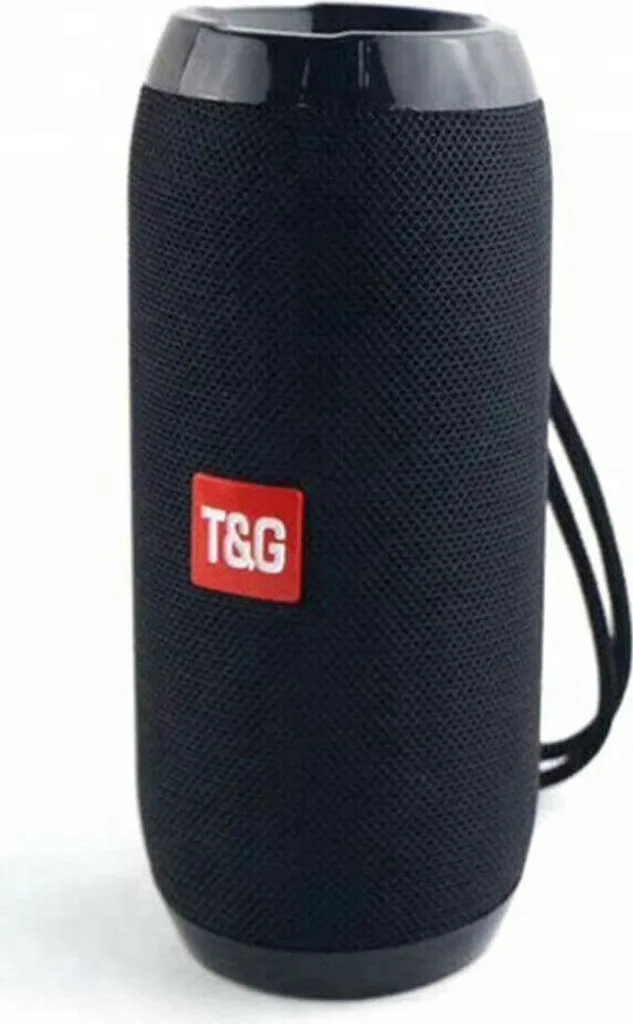 Speaker Bluetooth Impermeabile per Casa e Giardino Radio FM USB Nero