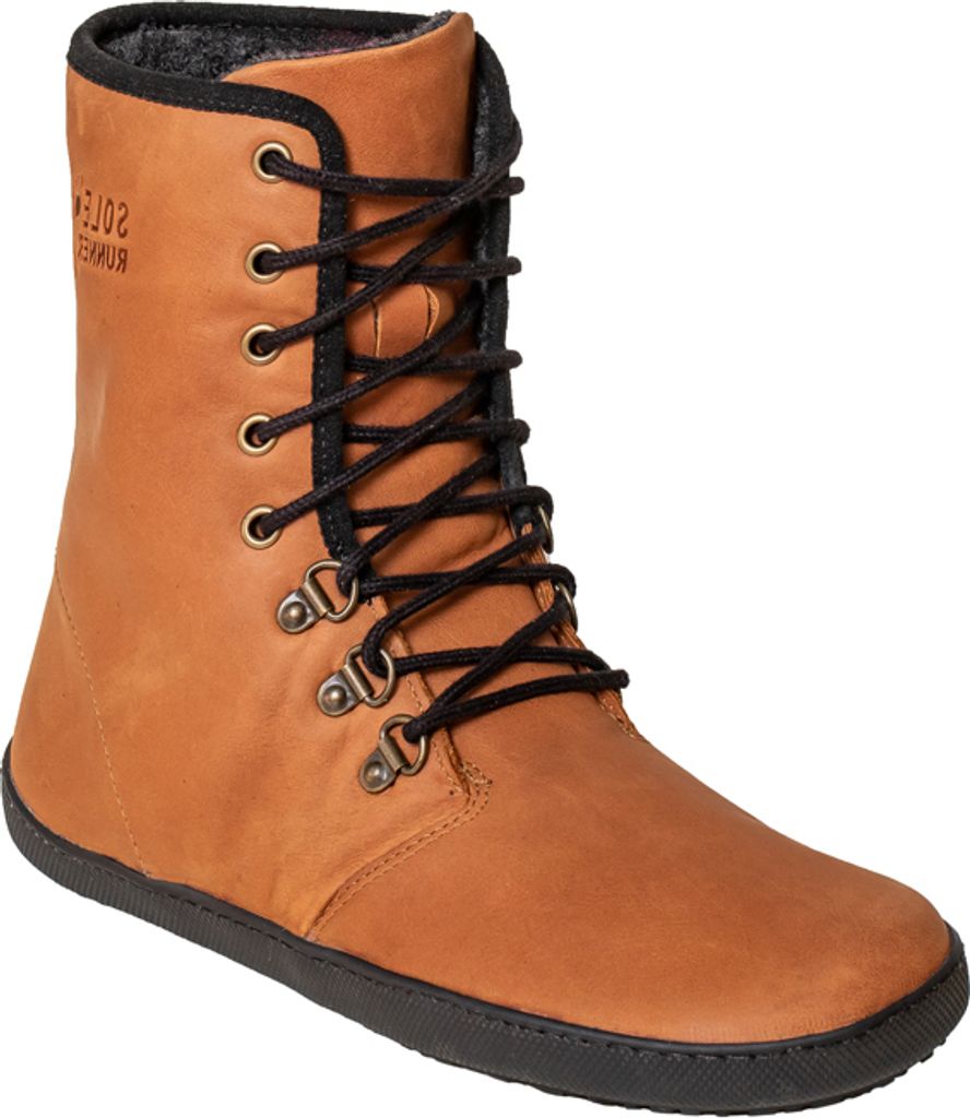 Winter Barfußschuh Yepa 2 Cognac Leder Damen Cognac 40 Produktbild 5