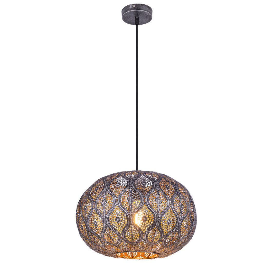 Hängeleuchte im Kugel Design, D 30 cm