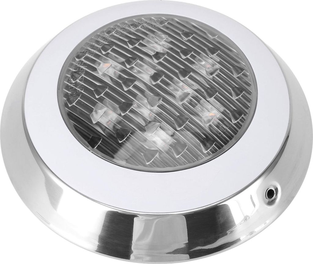 Wall Mounted Pool Licht wasserdicht 6000K weißes Licht eingebettet LED Unterwasser-Schwimmbad-Lampe für Teich-Brunnen 24V 12W