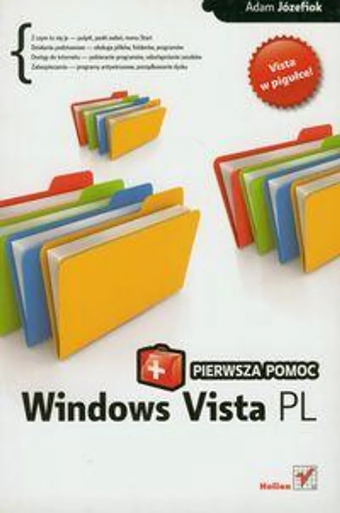 Guide de Dépannage Windows Vista PL Pierwsza pomoc par Adam Józefiok 2007