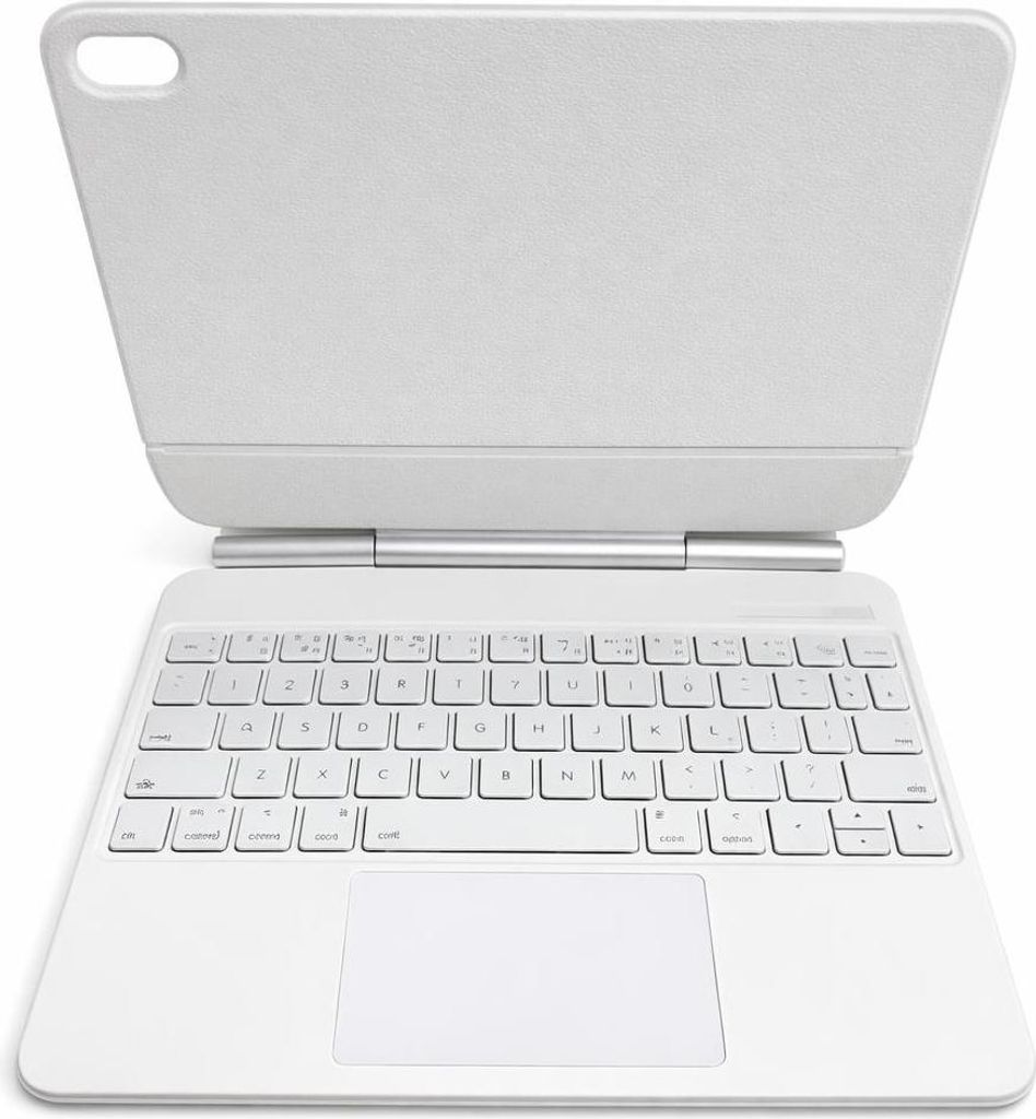 Hülle mit Tastatur für iPad Air 11 und Pro 11 Magic QWERTZ weiß