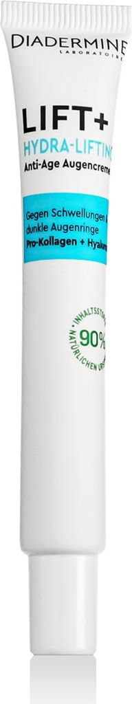 Diadermine - Lift+ Hydra-Lifting Anti-Age Augencreme - Augencreme gegen Anzeichen von Müdigkeit und Alterung 15ml
