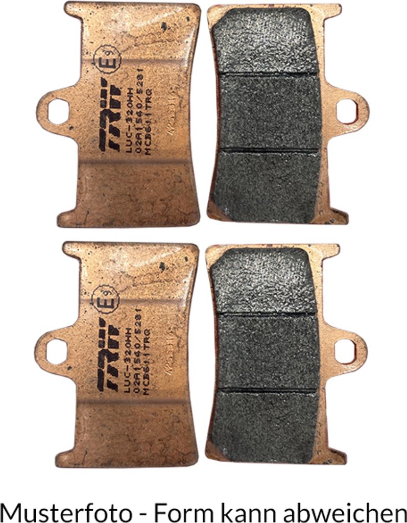 TRW -Lucas Bremsbeläge MCB 829 Bremsbelag MCB 829 TRQ Sint.Metal Racing