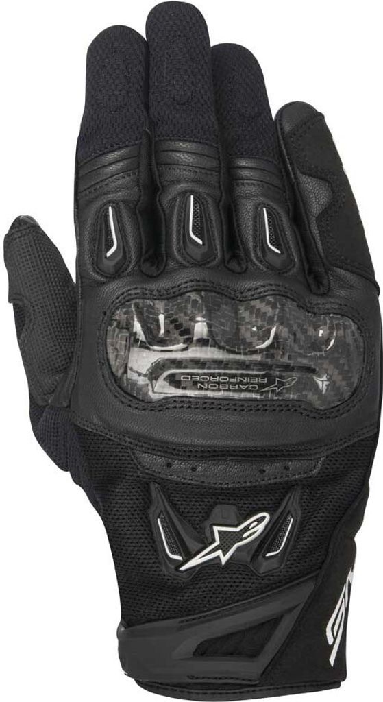Alpinestars SMX 2 Air Carbon V2 handschoenen, zwart, maat S Productafbeelding 