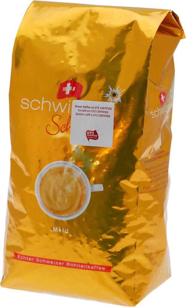 SCHWIIZER SCHÜÜMLI Zrnková káva Schwiizer Mild SCHWIIZER Obrázok produktu 