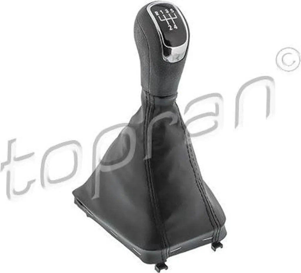 Soufflet et Habillage de Levier de Vitesse pour Berline Skoda Superb Noir