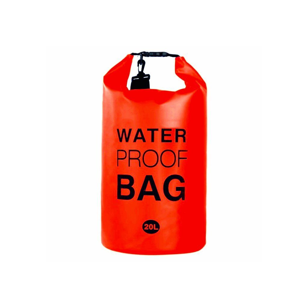 Wasserdichter Packsack 20 l, verschiedene Farben
