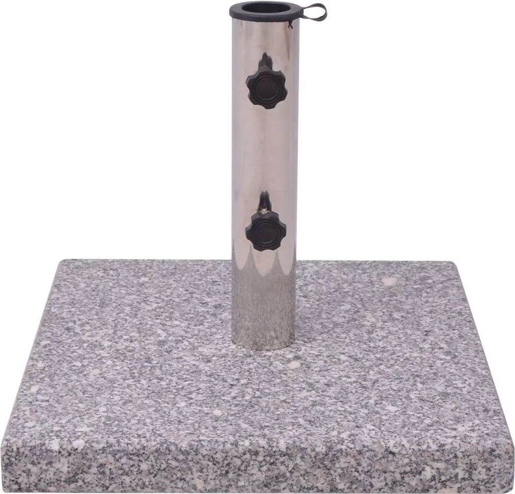 vidaXL Pied de parasol Base carrée 20kg Image du produit 