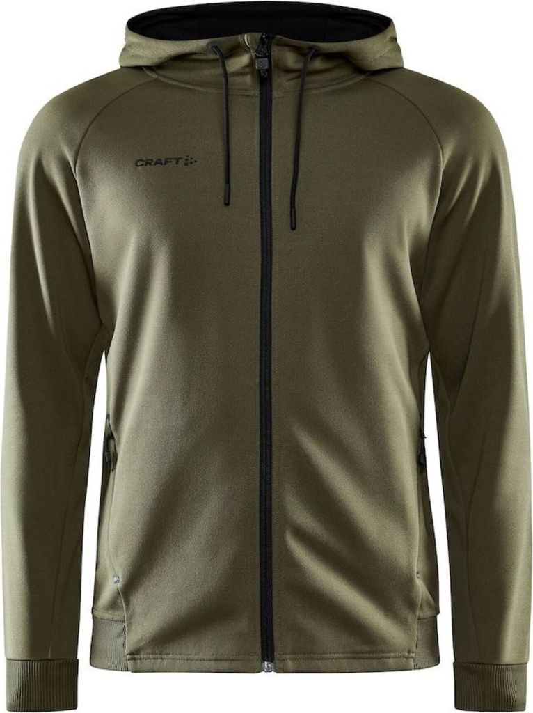 Craft Unify Kapuzenjacke Herren - Khaki