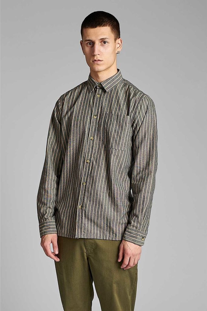 ARKENJENDT aklenny ls Baumwolle stripe style 900034 3059 sky captain