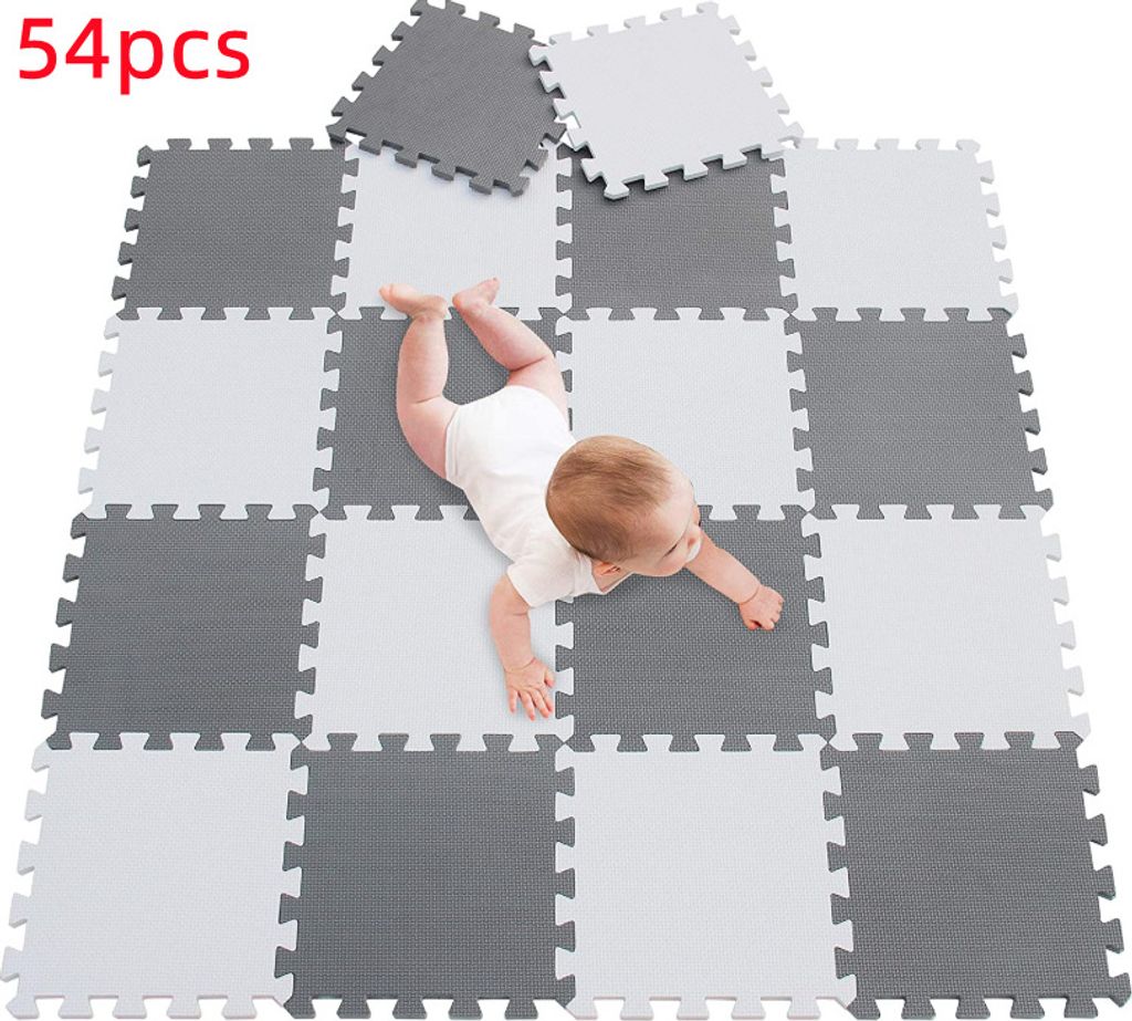 54pcs Krabbelmatte Puzzelmatte für Babys und Kinder Produktbild 
