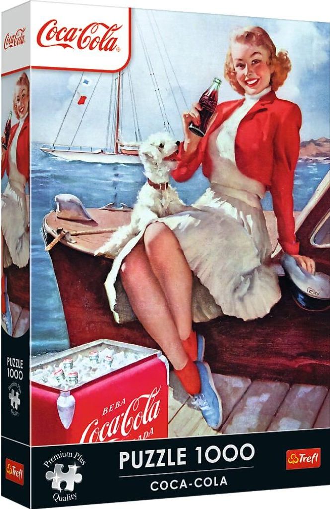 TREFL Puzzle Premium Plus Coca-Cola: Ü bertragung von 1000 DLCs