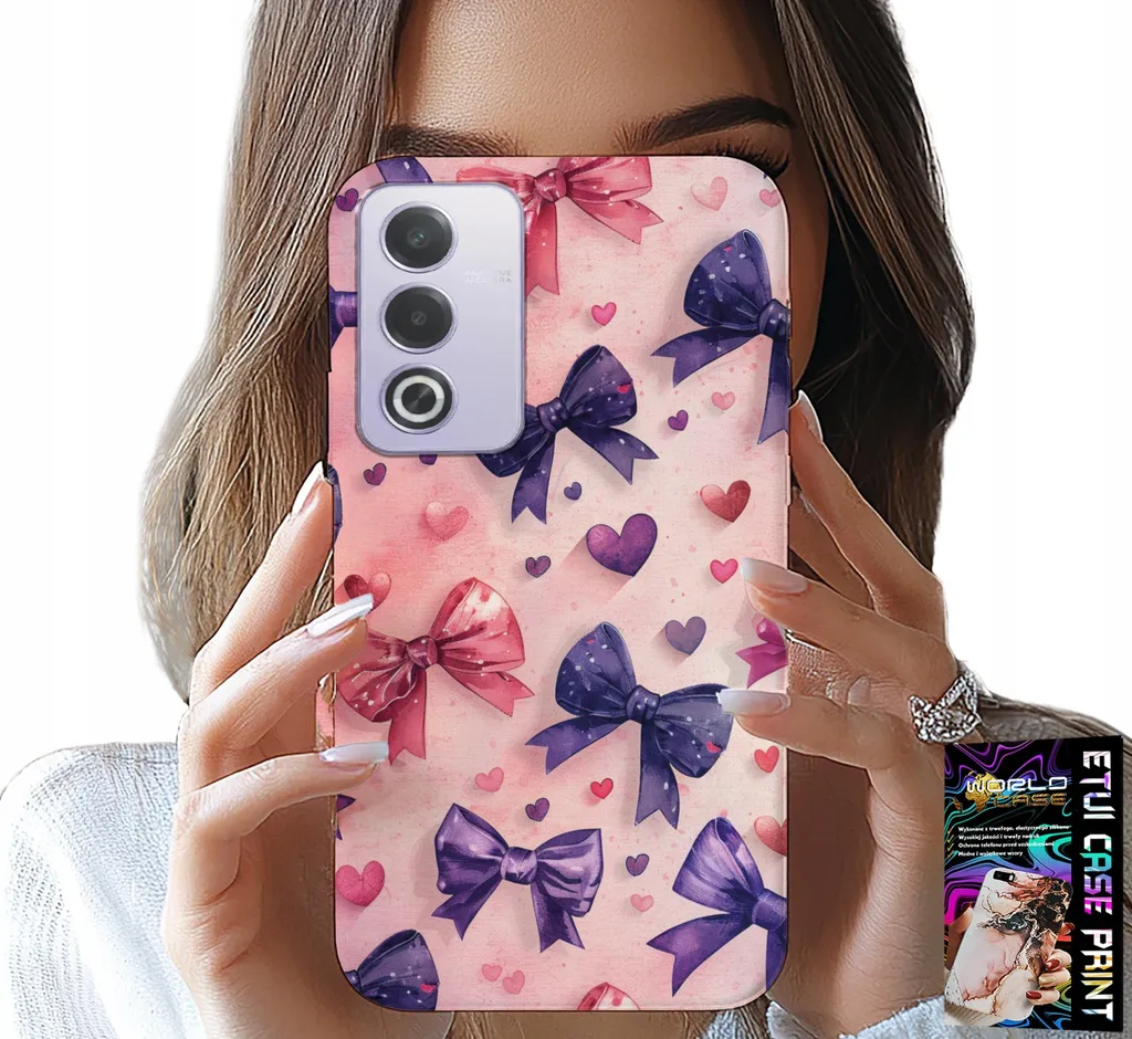Custodia Protettiva Oppo A80 5G Nastri Foil | Cover Slim Antigraffio
