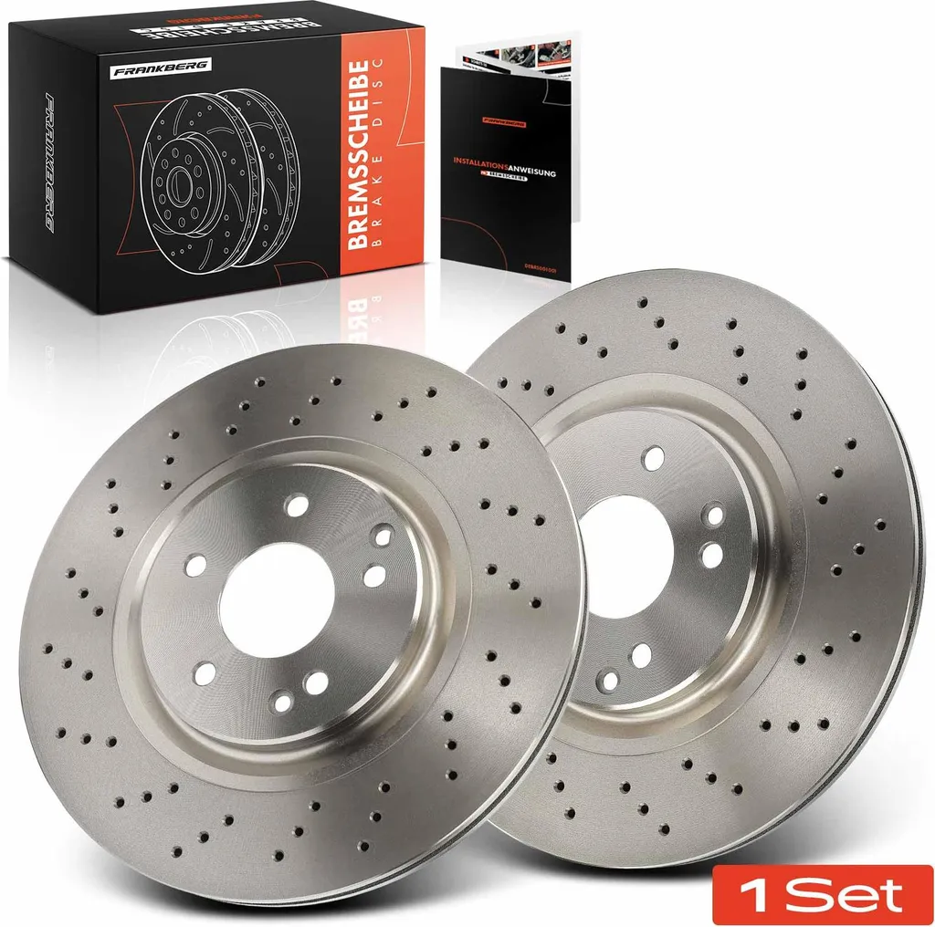 Disques de Frein Avant Mercedes W203 : Stop aux Vibrations au Volant