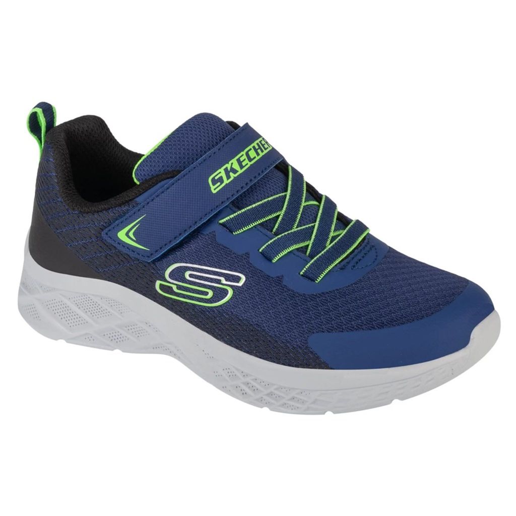 Skechers Microspec Ii Zovrix Turnschuhe Blau EU 32 Junge