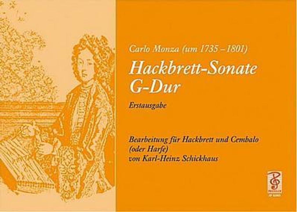 Sonate G-Dur für Hackbrett undCembalo (Harfe)