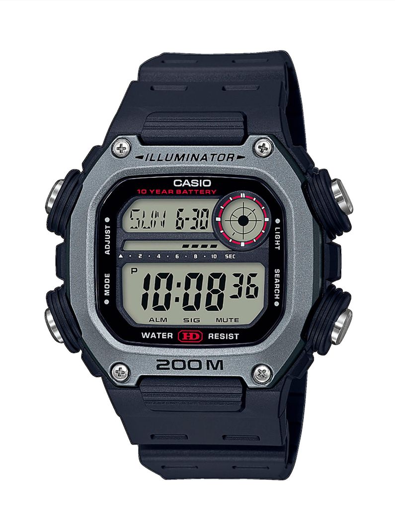 Casio Collection DW-291H-1AVEF Herren Uhr Quarz Schwarz Produktbild 