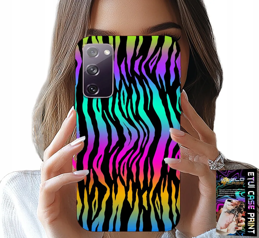 Custodia Samsung Galaxy S20 FE Astratta Colorata + Pellicola Vetro
