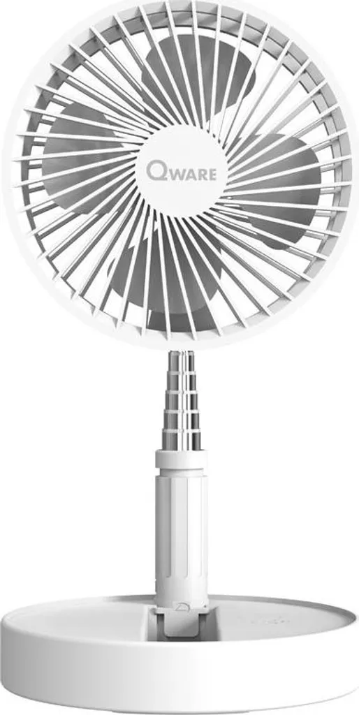 Ventilateur de Table Silencieux Blanc - Modèle Compact Haute Performance