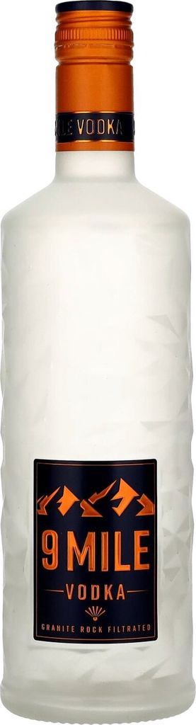 9 Mile Vodka mit LED Beleuchtung | 37,5 % vol | 0,7l Produktbild 6
