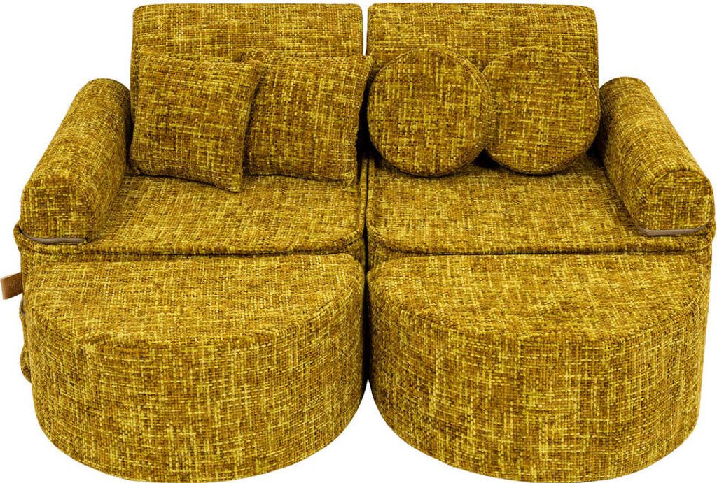 MEOWBABY Kindersofa, Pocket Sofa Max, Tangle, 120x60cm