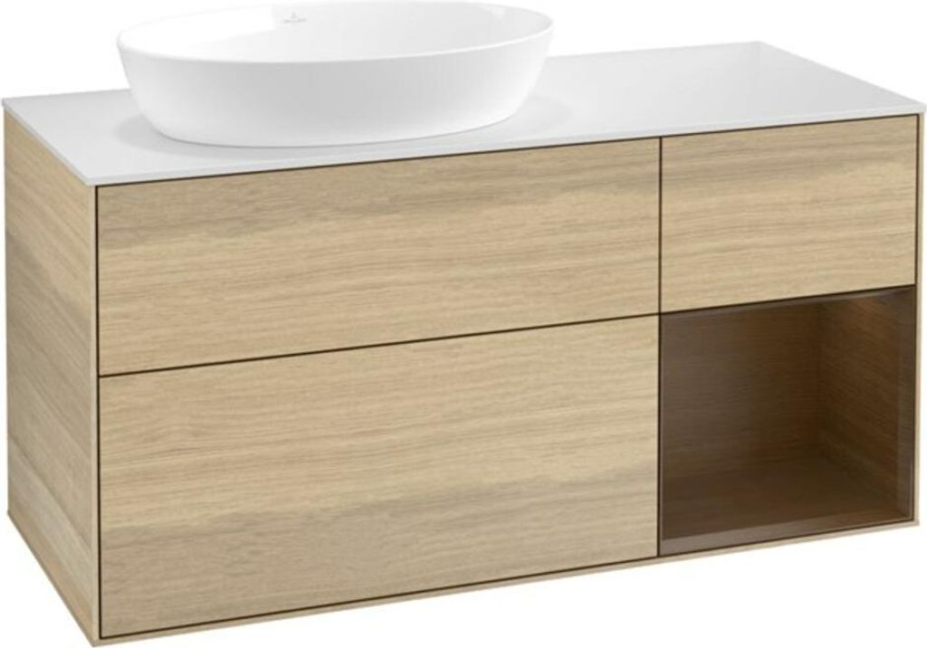 Villeroy & Boch FA51GNPC Waschbeckenunterschrank Finion FA5 Produktbild 