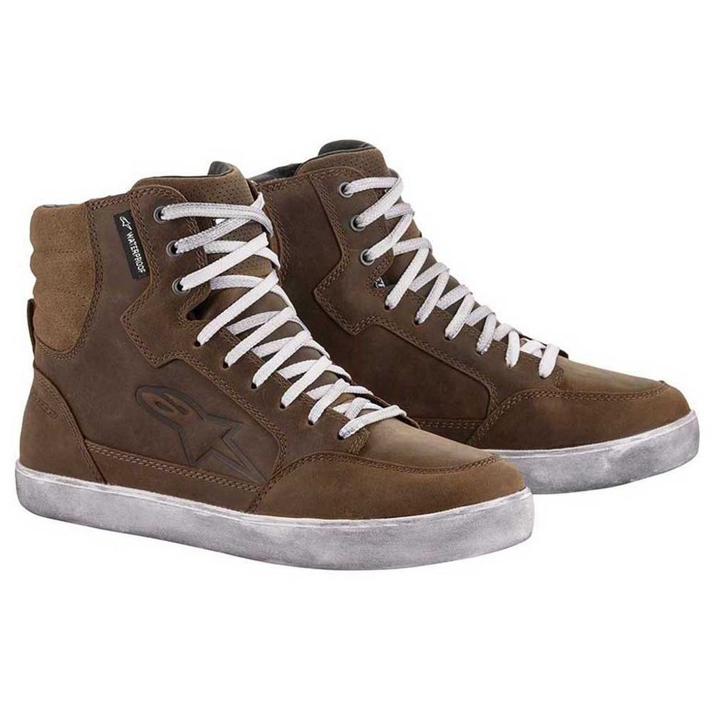Alpinestars J-6 Wasserdichte Damen Motorradschuhe Farbe: Braun, Grösse: 5,5 (37)