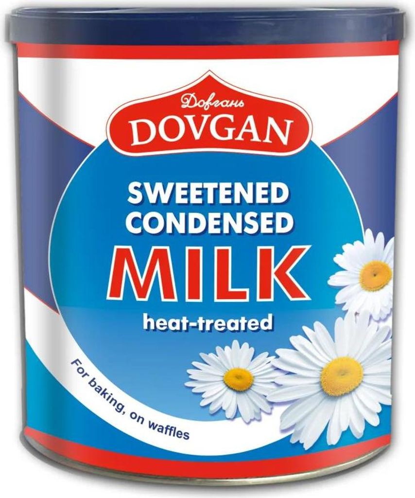 DOVGAN gezuckerte Kondensmilch, 8,5% Fett 950g