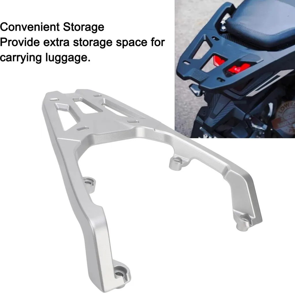 Porte-bagages Moto pour SYM Husky ADV 150, Solution Rangement Solide