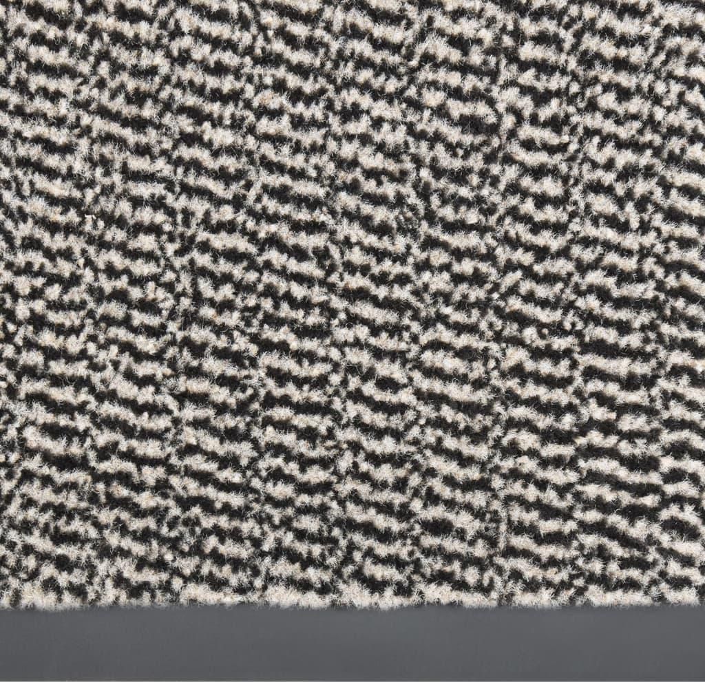 vidaXL Fußmatte getuftet 60x90 cm Hellbraun