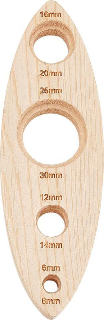 Sicherheitsaugenwerkzeug aus Holz, Bastelwerkzeug zum Einsetzen von Sicherheitsaugen, Messbrett für Sicherheitsaugen, Hilfswerkzeug zum Herstellen...