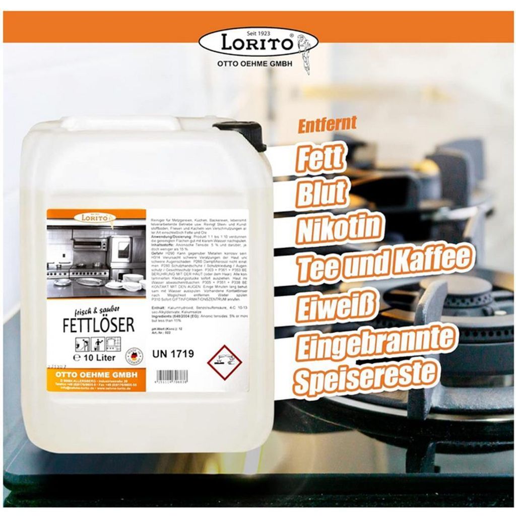 Lorito Wischstar frisch u. sauber Fettlöser Produktbild 4