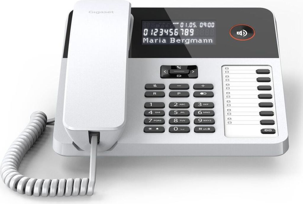 Siemens Gigaset DESK 600, Telefono analogico, Cornetta a Immagine del prodotto 