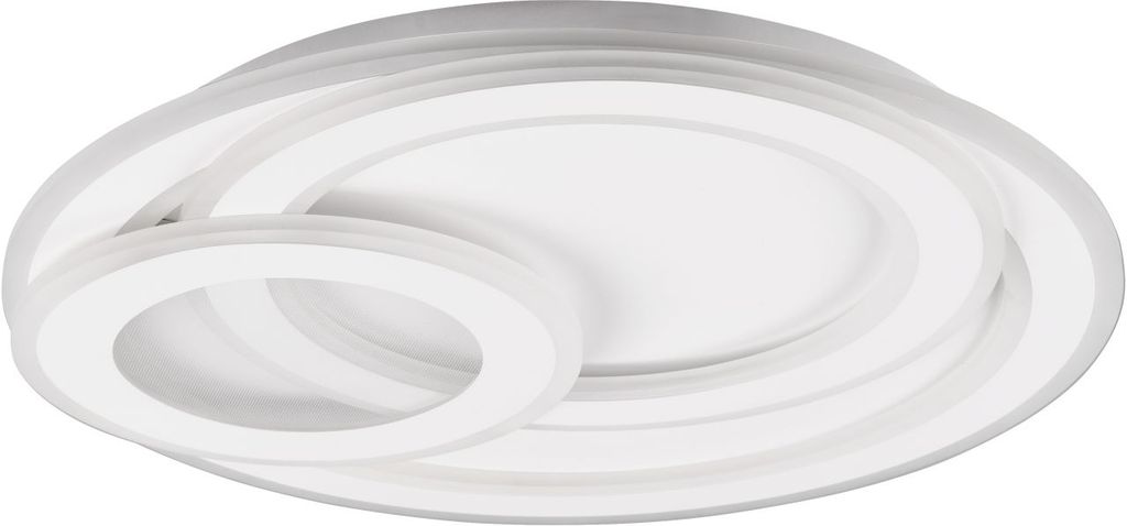Trio Leuchten LED Deckenleuchte Mita weiß-matt Ø 51,5 cm dimmbar
