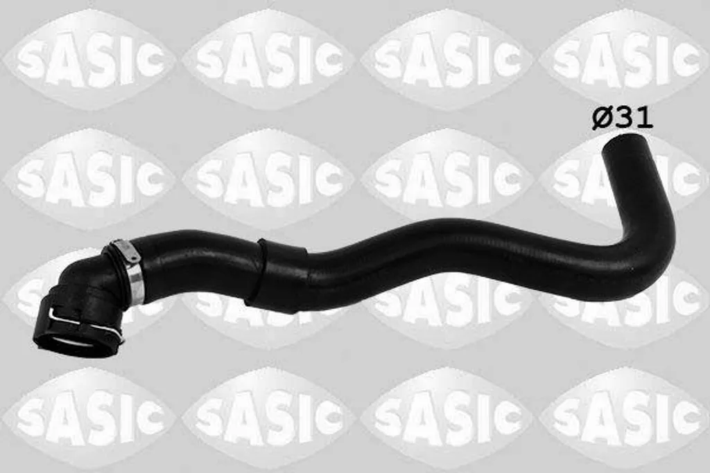 Tuyau de Refroidissement Sasic 3400273 Haute Résistance OE 1614086780