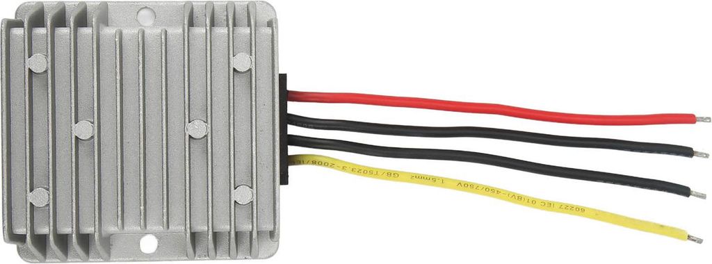 DC zu DC Step Up Modul Wasserdichtes Aluminiumgehäuse Boost Spannungswandler Modul 12V 9?13V bis 13.8V 15A