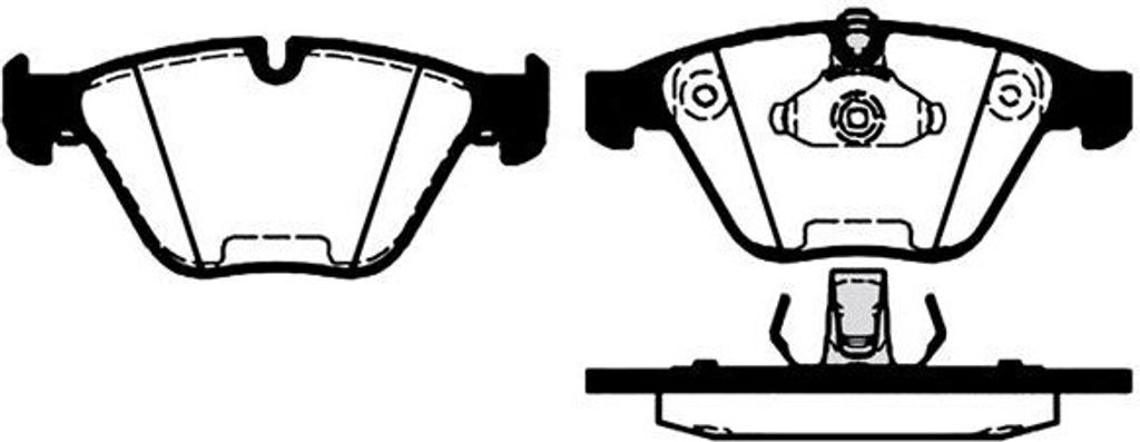 RAICAM Bremsbeläge Satz Vorne Bremsklötze für BMW 5 Touring (F11) RA.0789.2