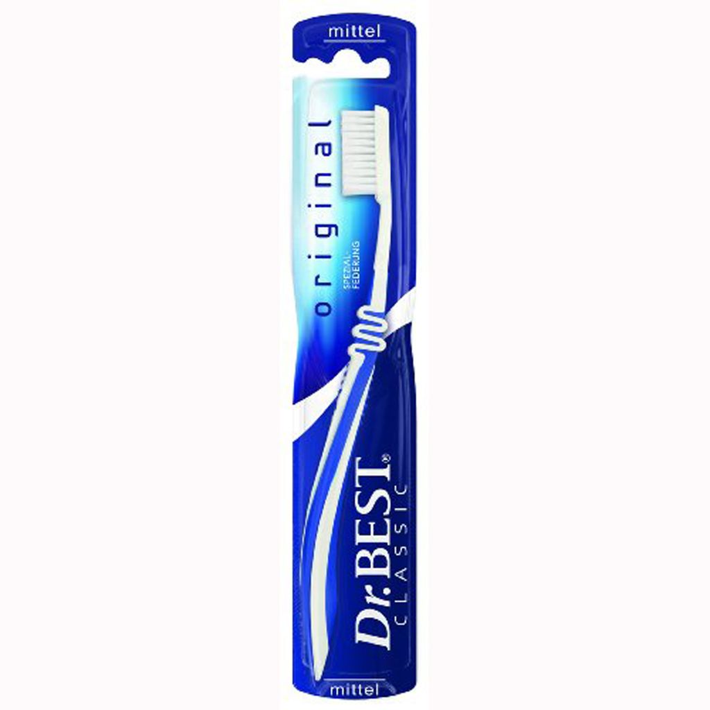 Dr. BEST Zahnbürste Classic Original mittel, 1 Stück Produktbild 