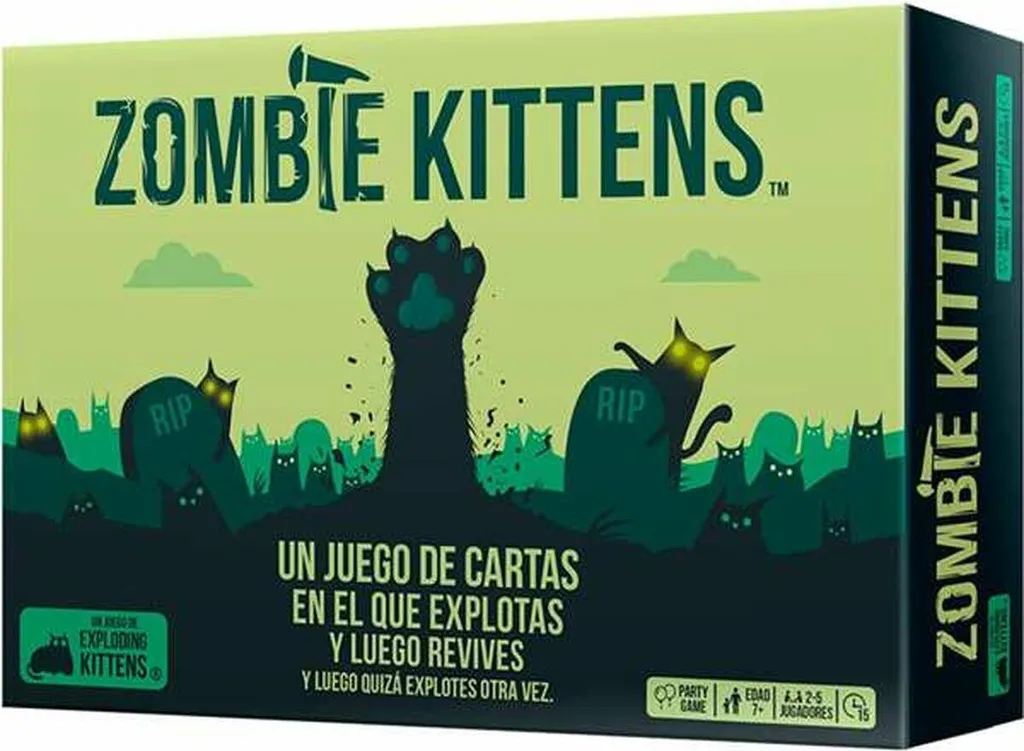 Exploding Kittens Zombie Kittens : Fini l'ennui des joueurs éliminés !