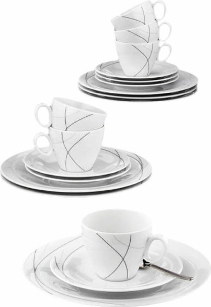 Seltmann Weiden Trio Kaffeeservice, Highline, Porzellan, Immagine del prodotto 